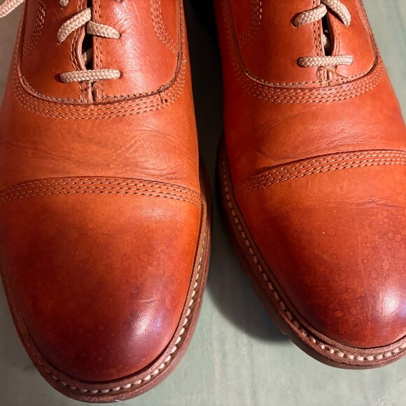 Mens Frye James Bal Lug Oxford 87943 Cap Toe Oxford Shoes Size 11.5 D - Picture 3 of 14